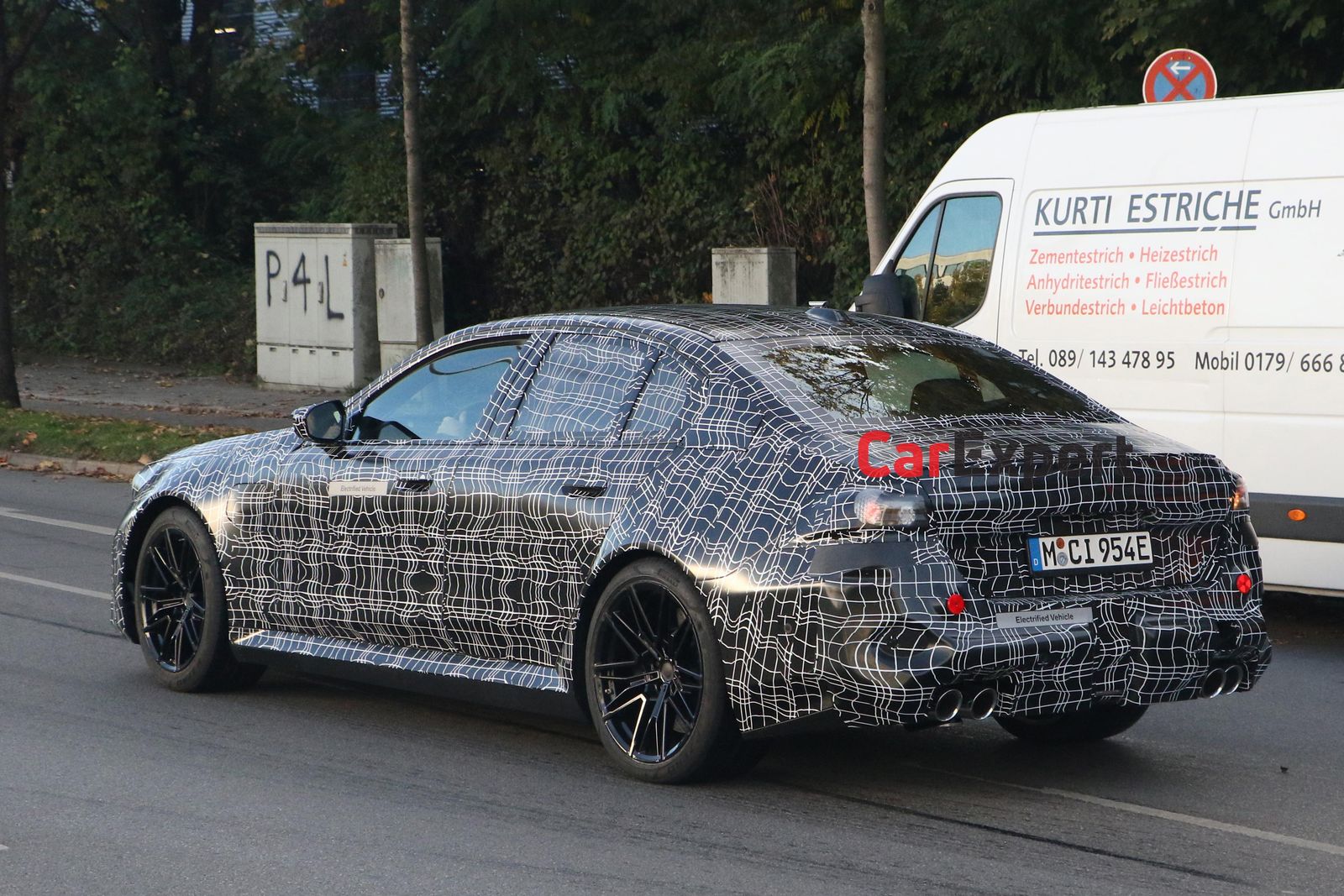 2024 BMW M5 spied inside and out