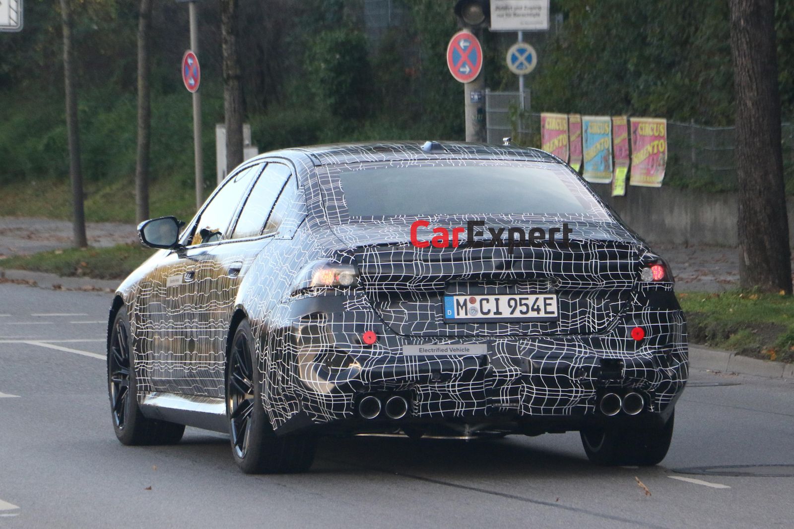 2024 BMW M5 spied inside and out