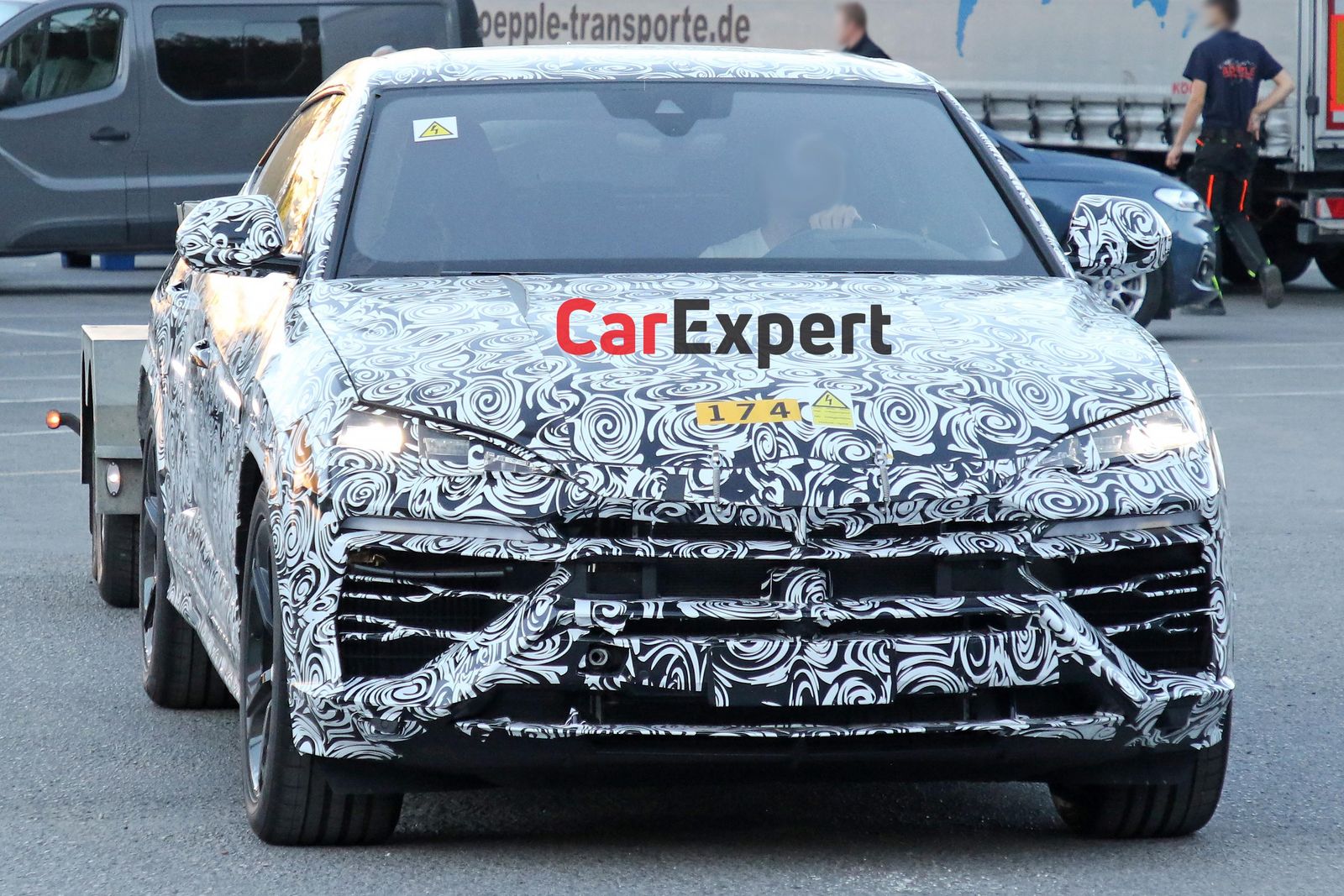 2024 Lamborghini Urus PHEV spied in production form