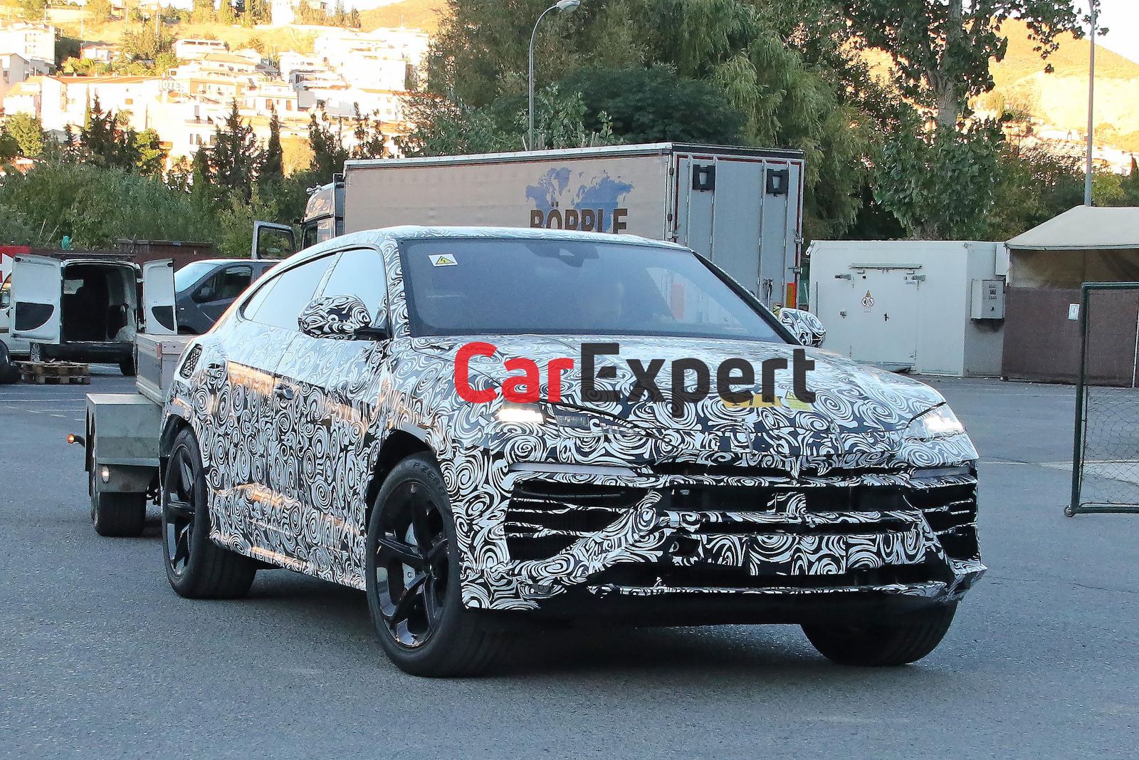 2024 Lamborghini Urus PHEV spied in production form