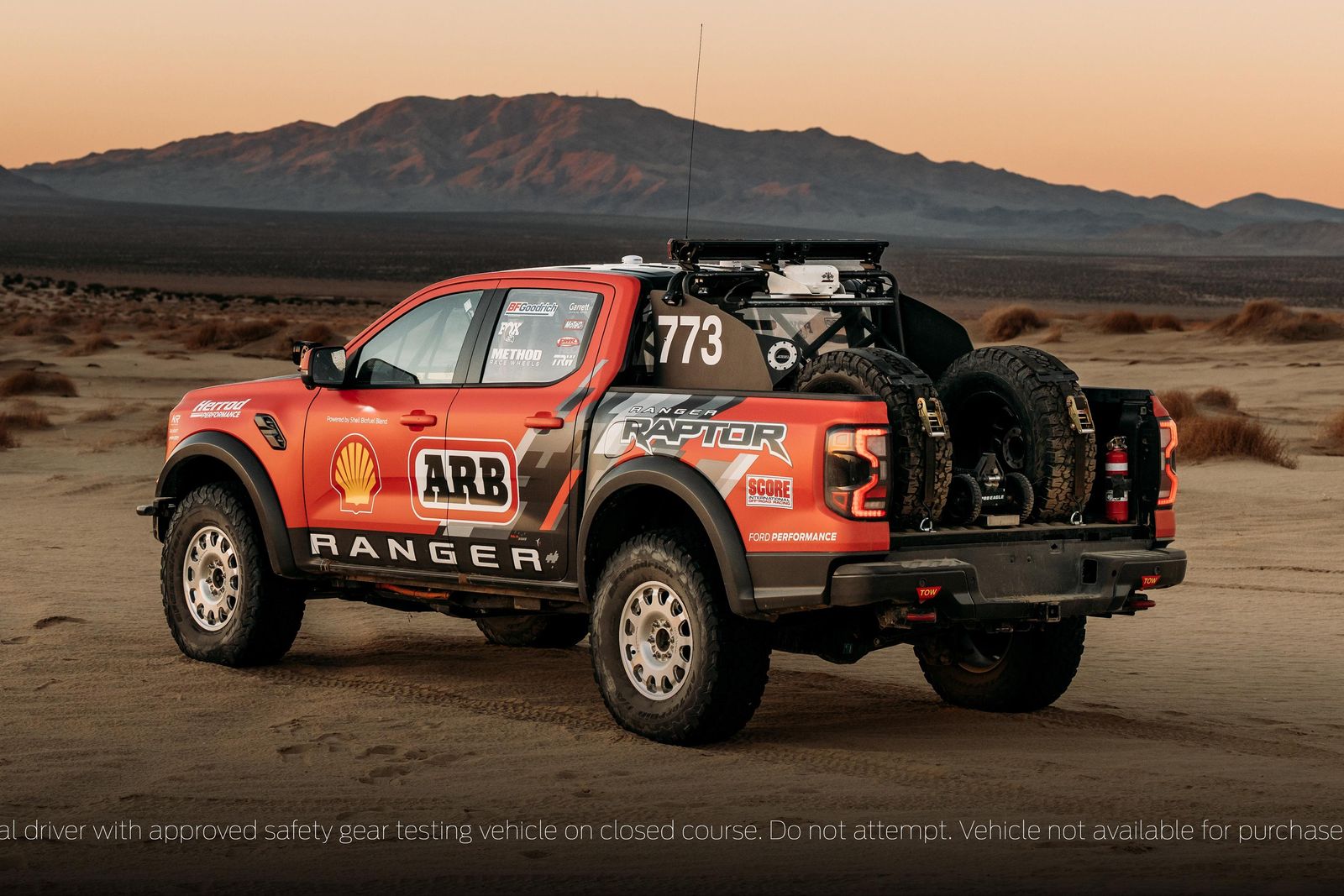 Australia-developed Ford Ranger Raptor taking on Baja 1000