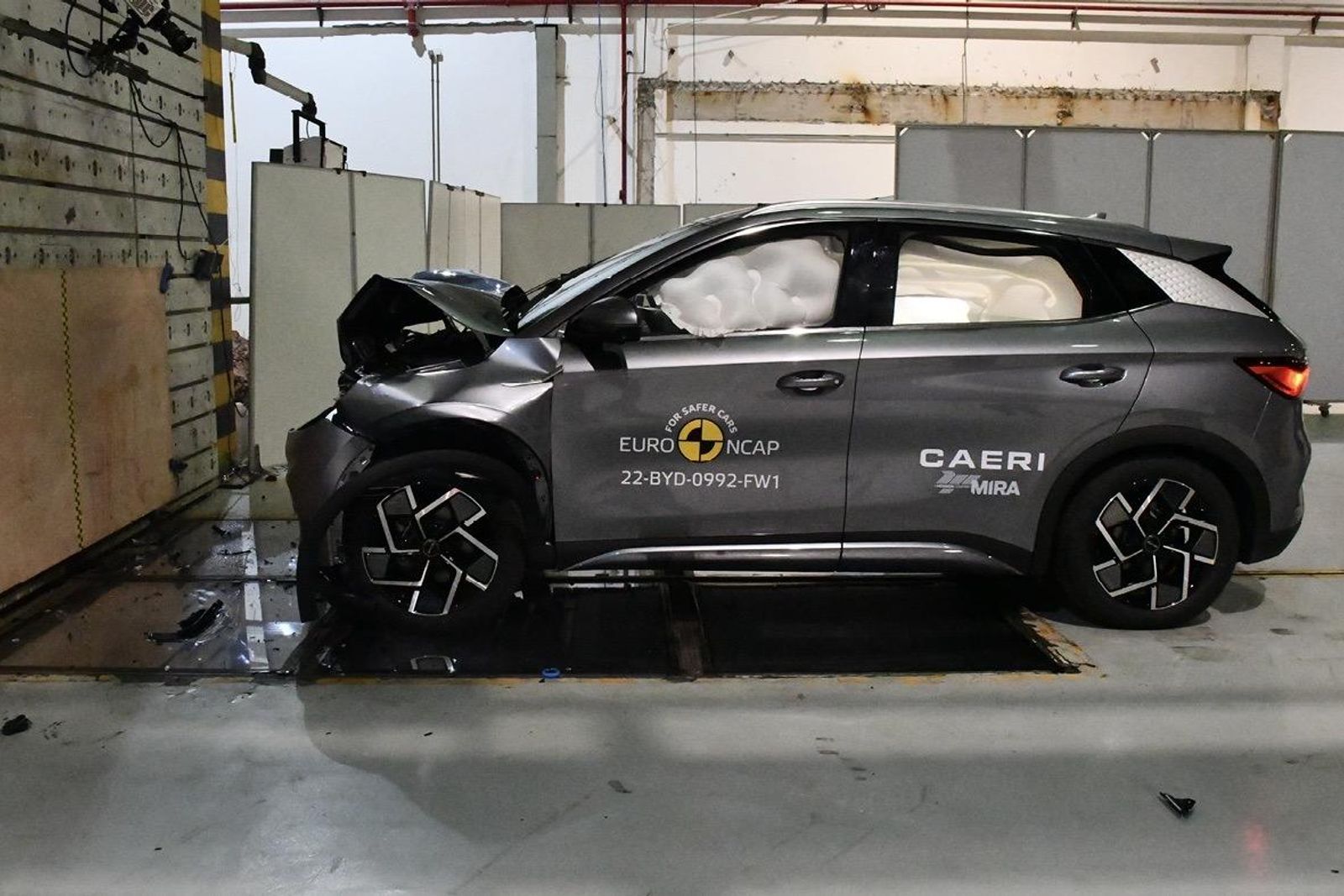 BYD Atto 3 gets five-star safety rating in Europe and NZ, but not Australia
