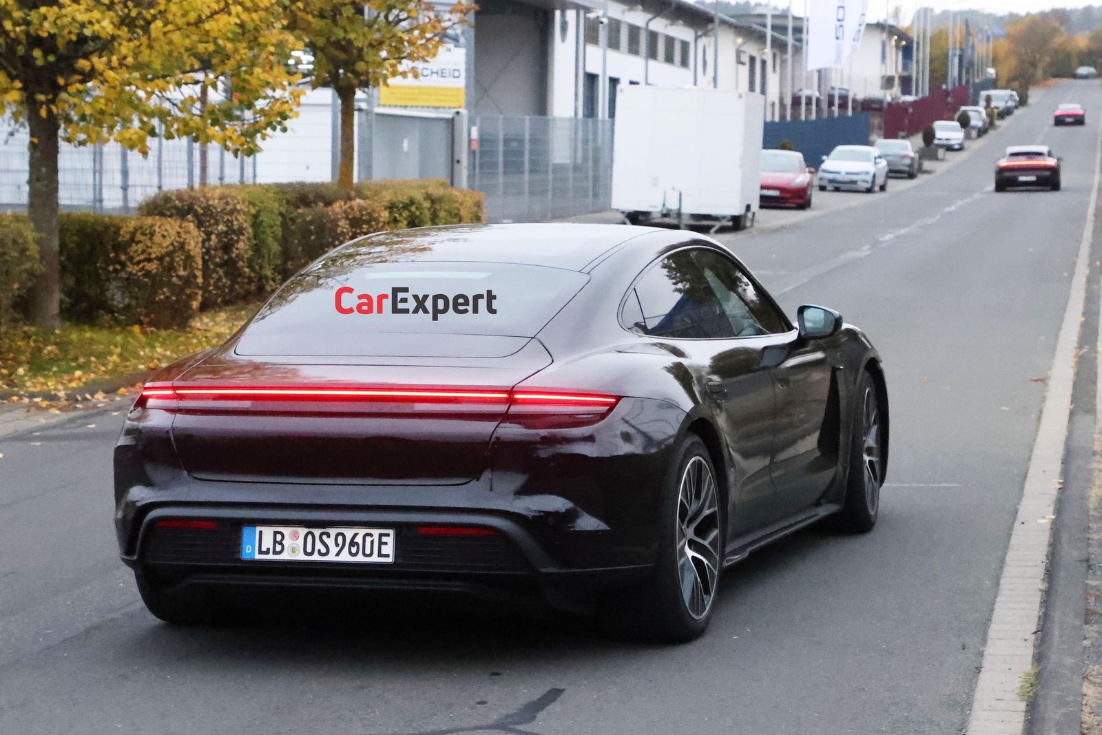 Porsche Taycan update, high-performance variant spied
