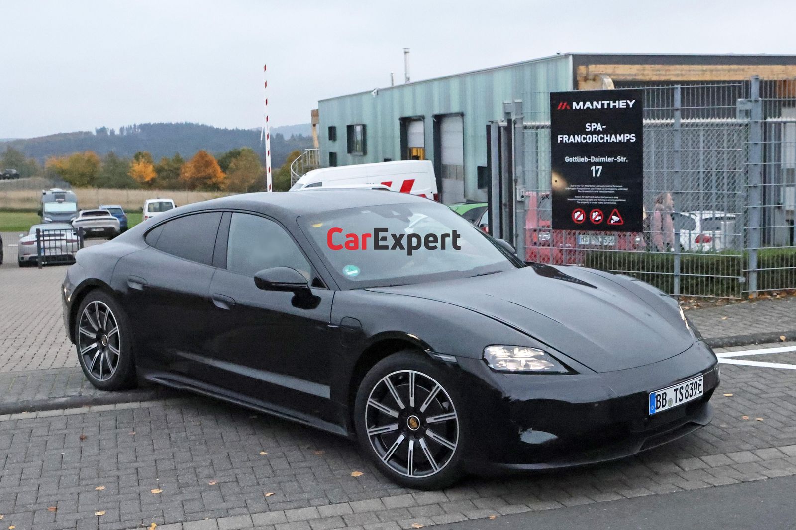 Porsche Taycan update, high-performance variant spied