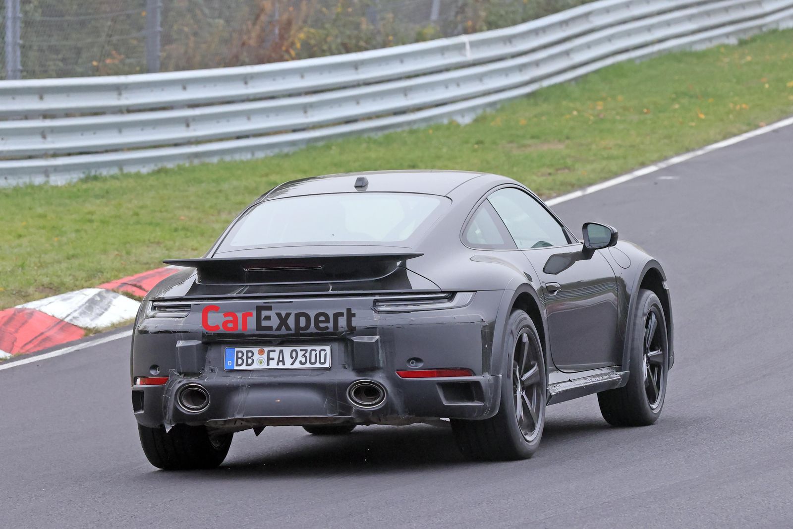 2023 Porsche 911 Dakar spied at the Nurburgring