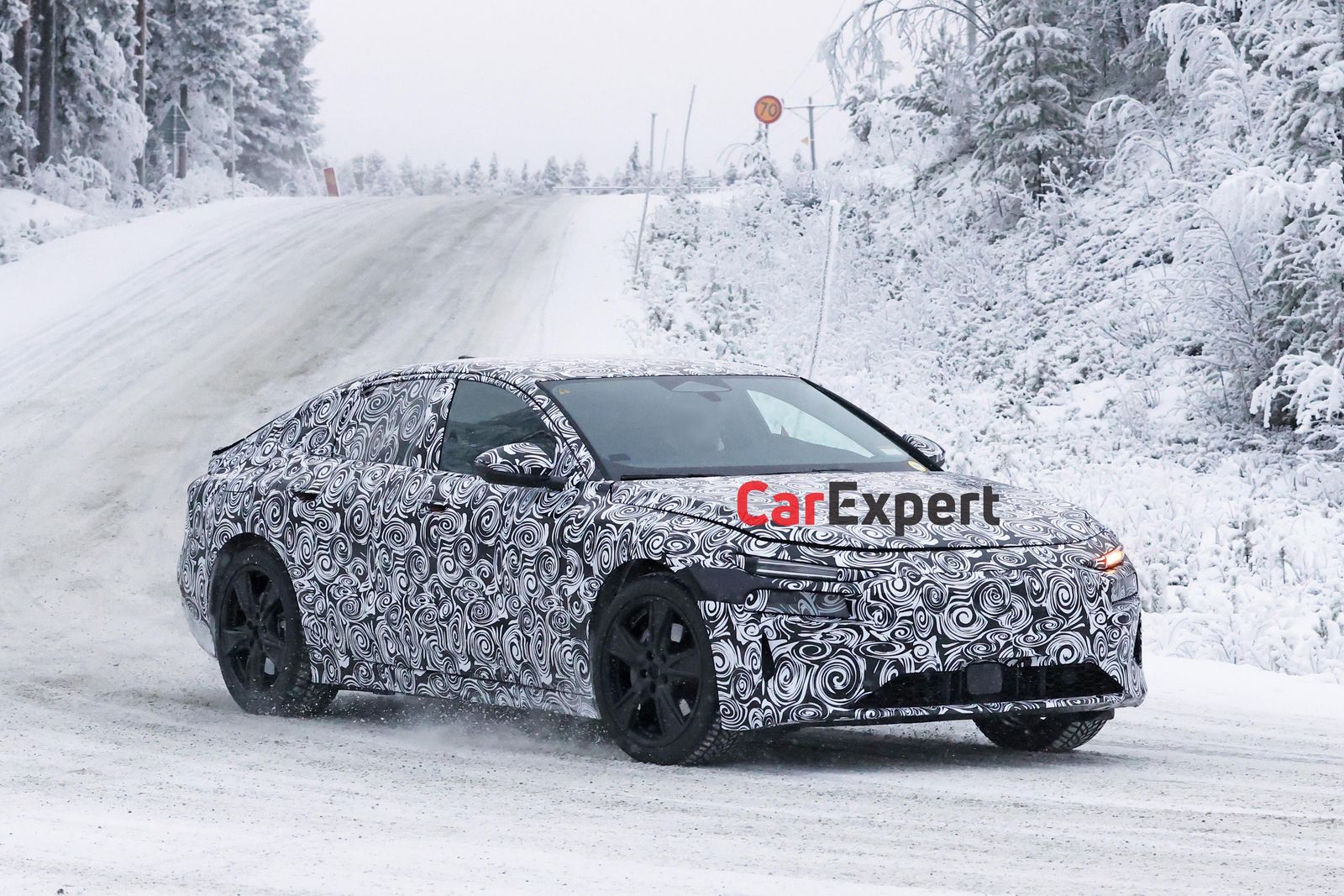 2024 Audi A6 e-tron spied