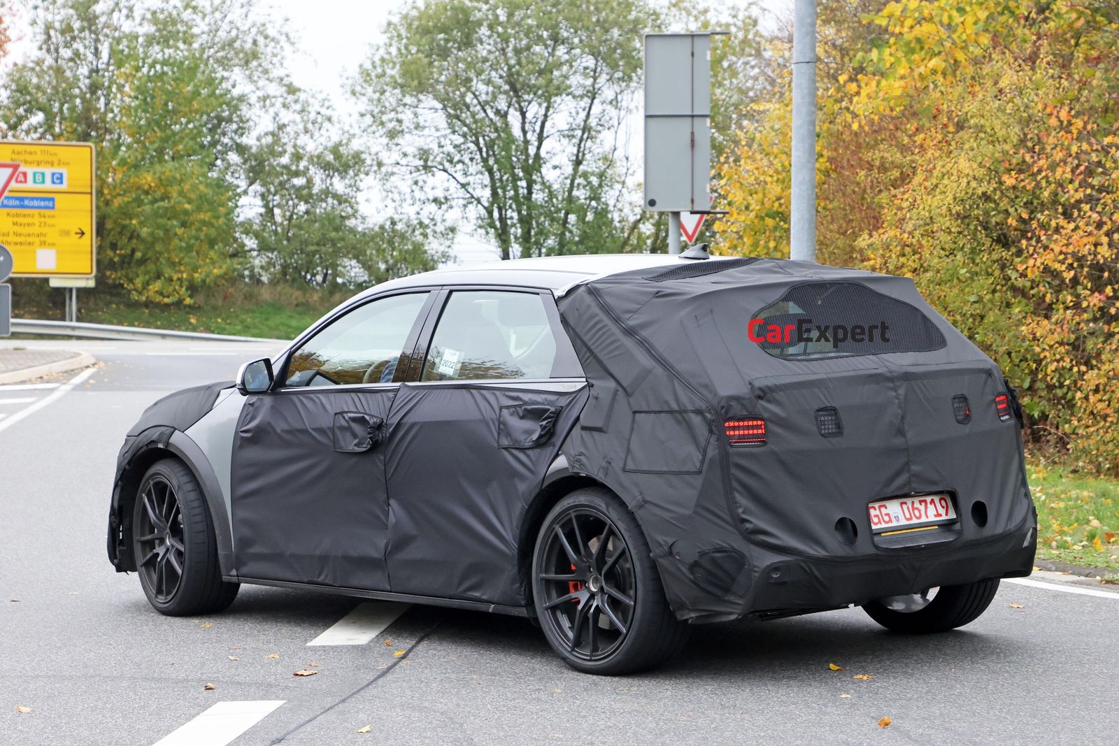 2024 Hyundai Ioniq 5 N spied at the Nürburgring