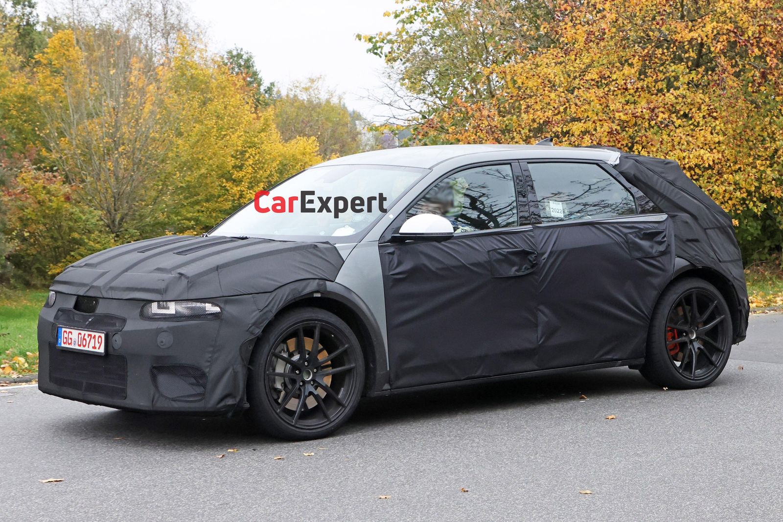 2024 Hyundai Ioniq 5 N spied at the Nürburgring