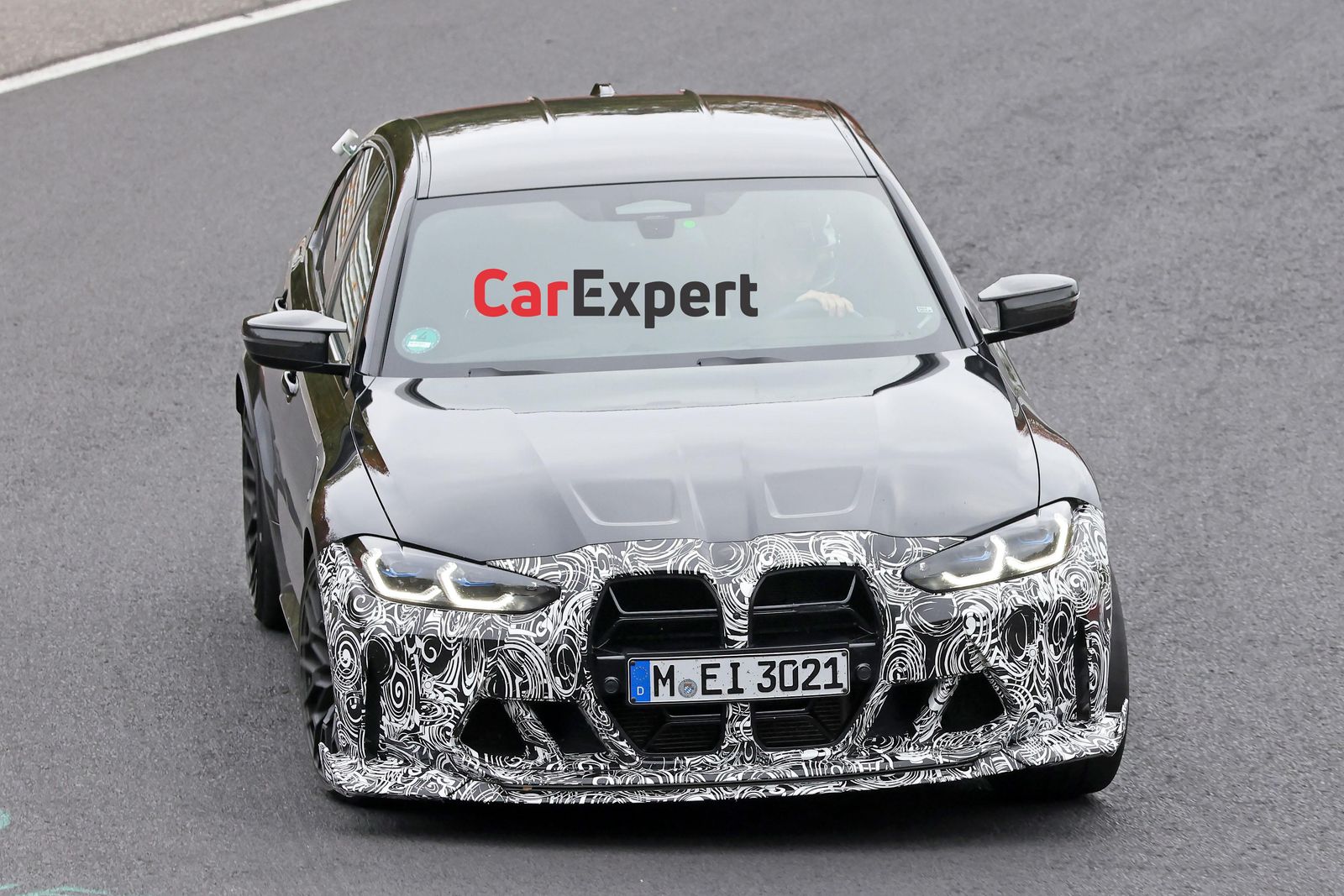 2023 BMW M3 CS spied