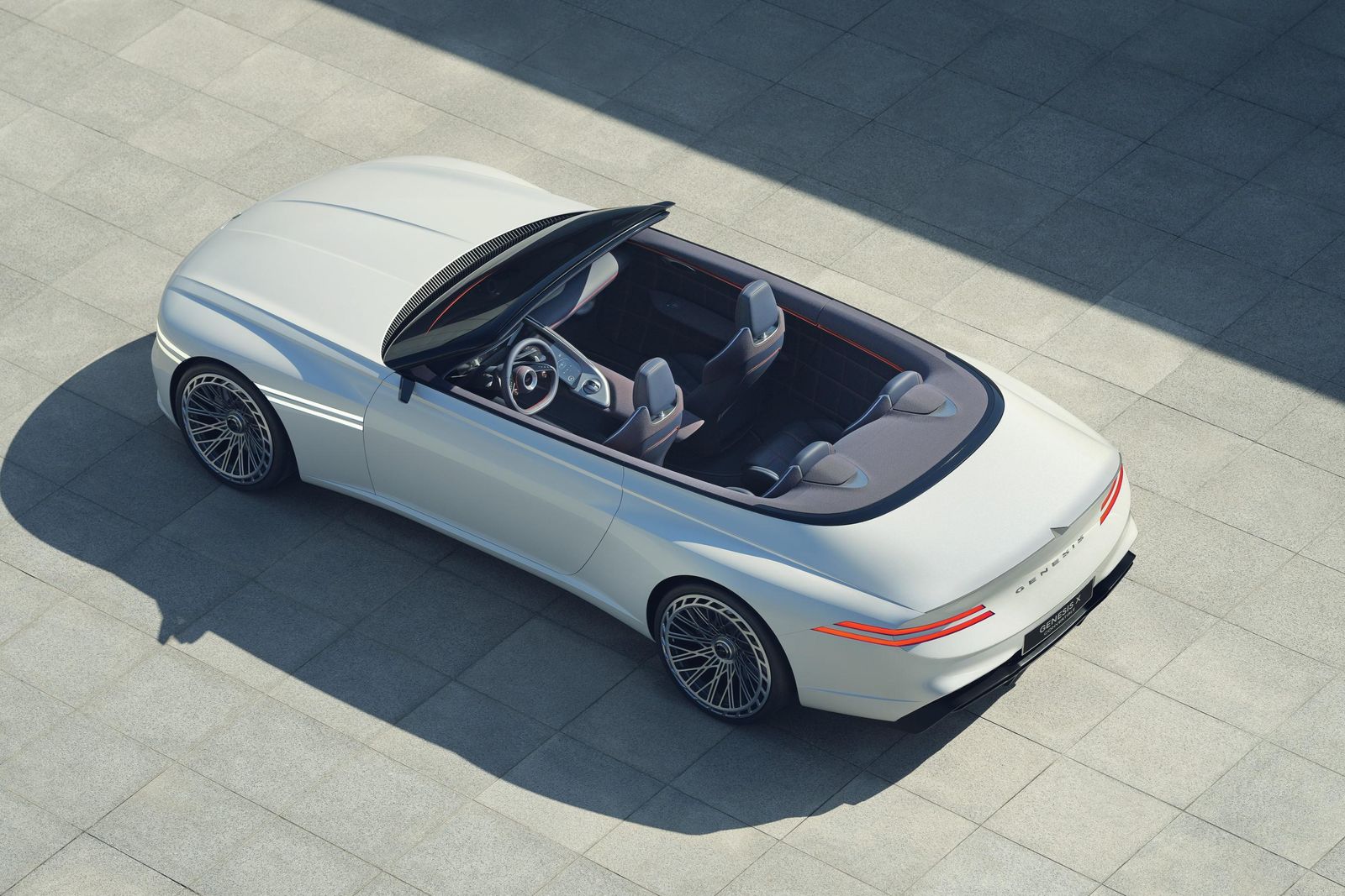 Genesis X Convertible concept revealed as electric drop-top