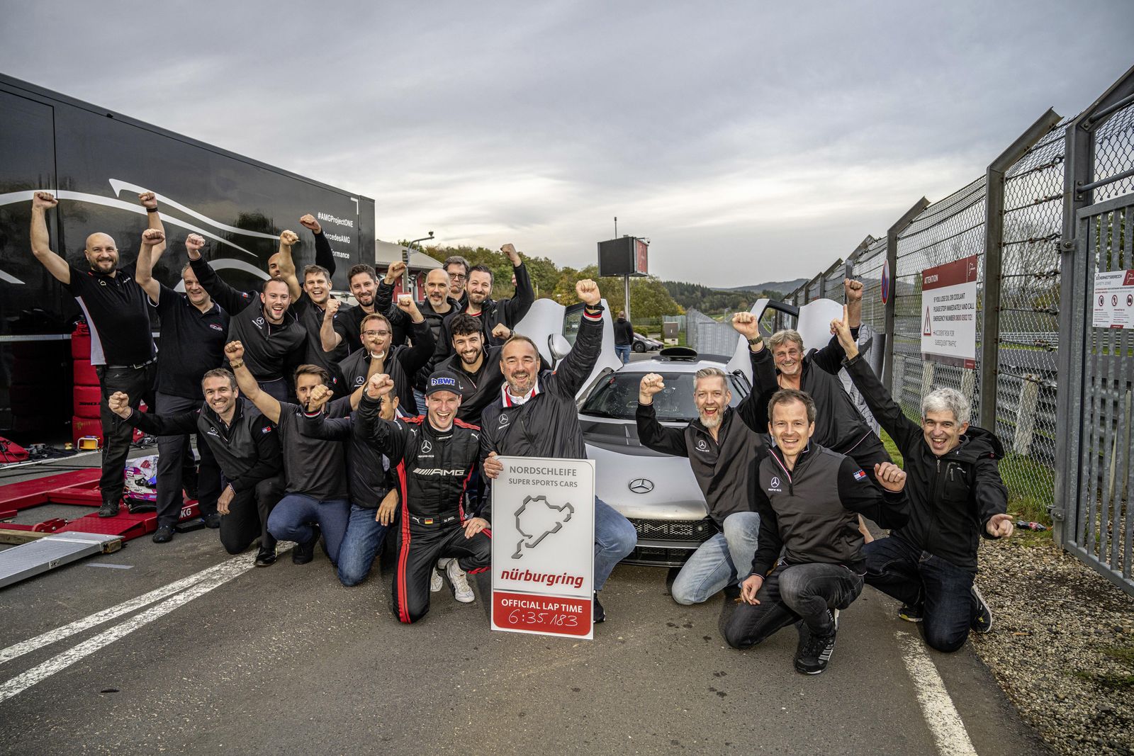 Mercedes-AMG One breaks production Nurburgring lap record