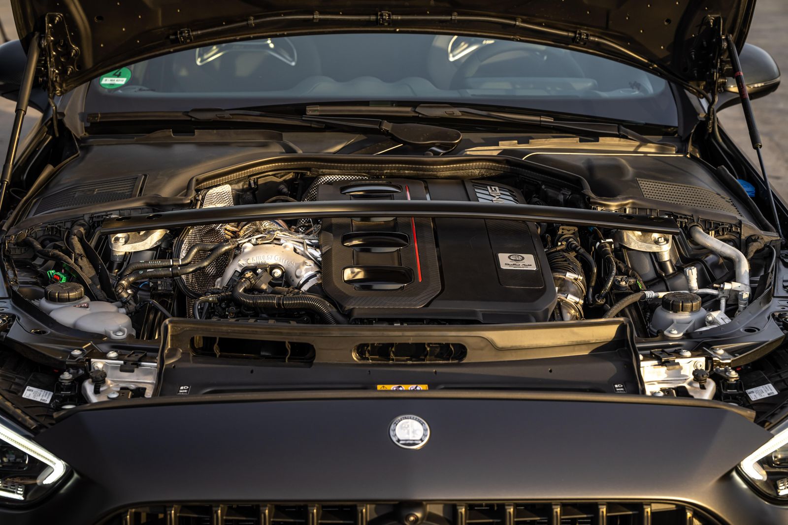 Mercedes-AMG C63 hybrid battery explained