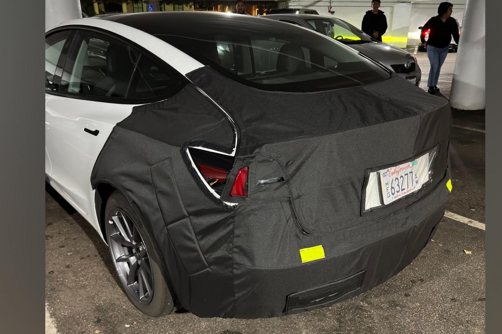 2024 Tesla Model 3 update spied