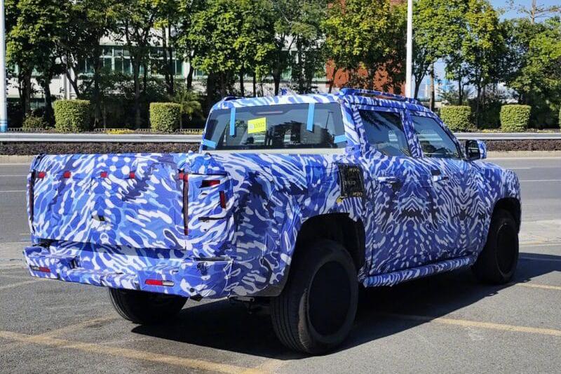 BYD electric pickup spied again with F-150 Raptor-like front
