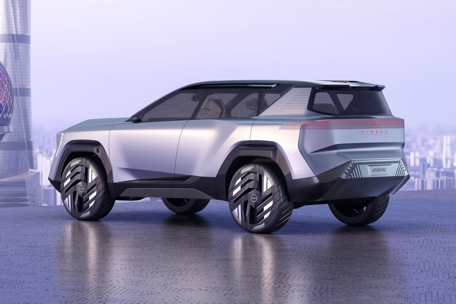 Nissan Arizon electric car concept revealed as edgier Ariya sibling ...