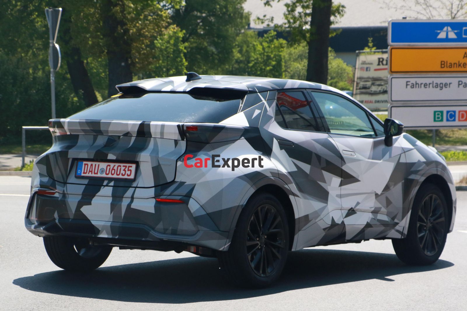 Our first look at the 2024 Toyota C-HR hybrid crossover