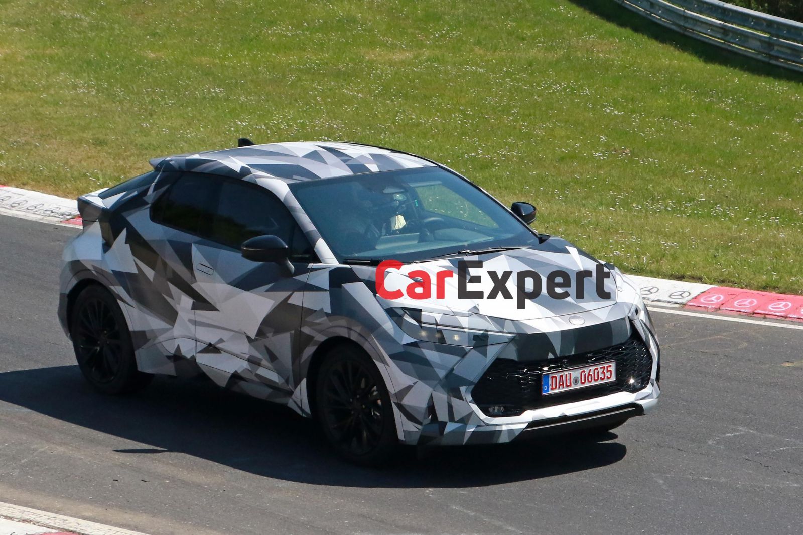 Our first look at the 2024 Toyota C-HR hybrid crossover