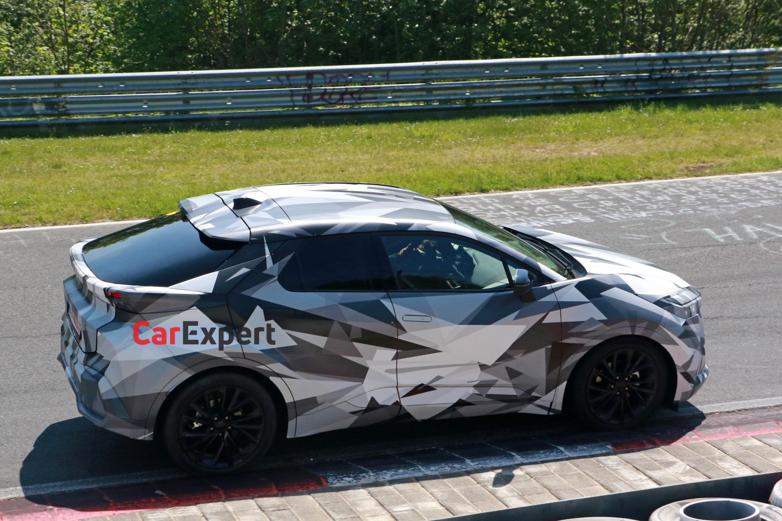 Our first look at the 2024 Toyota C-HR hybrid crossover