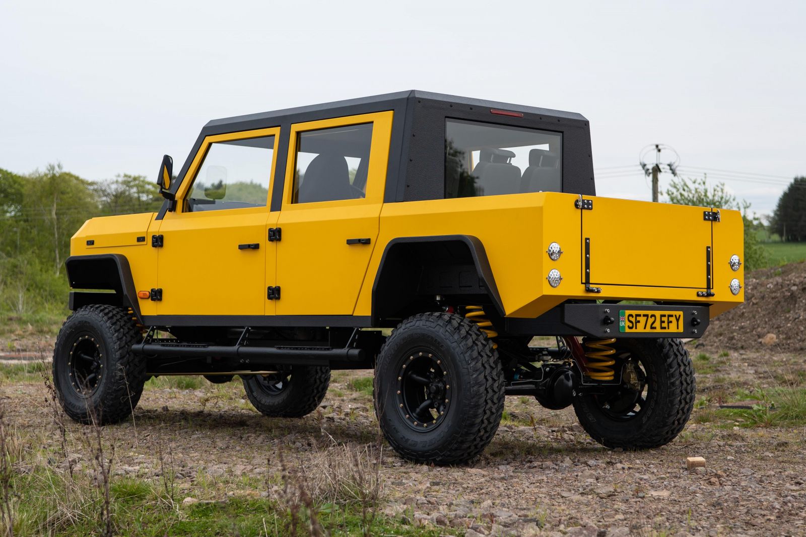Meet Scotland’s rugged new electric 4x4 ute
