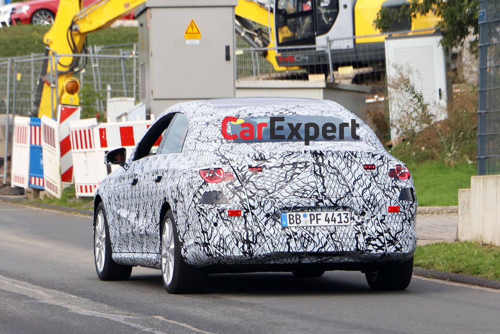 Next-generation Mercedes-Benz CLA electric car spied | CarExpert