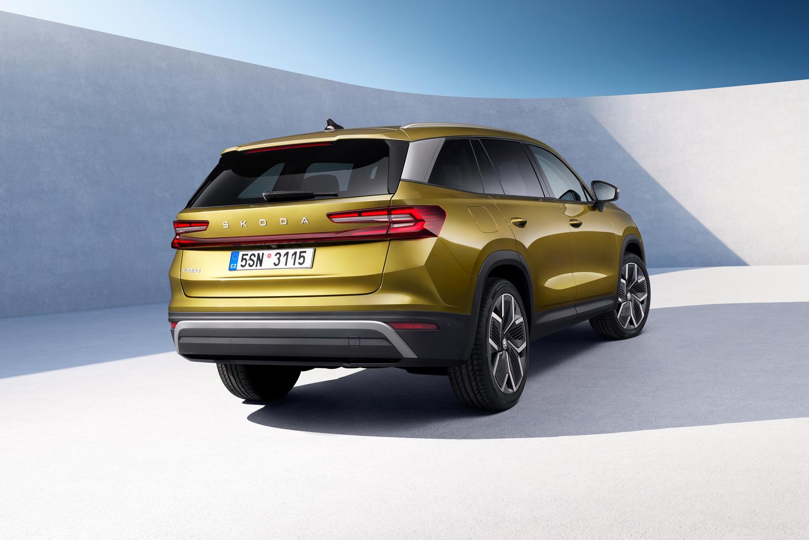 Barres De Toit ACE-2 Railing Pour Skoda Kodiaq 2017-2023 - Gris