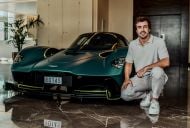 Fernando Alonso gets his Aston Martin hypercar, laughs at report it broke down