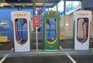 Tesla celebrates major Supercharger milestone in Australia