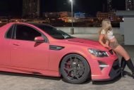 Pink HSV Maloo injures influencer in TikTok trend gone wrong