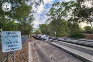 Another driver gets stuck on the 'road' where Aussie motorists keep getting stranded