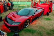 Ferrari's $5 million hybrid hypercar arrives in Australia for the Grand Prix