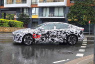 Mazda 6e EV liftback spied in right-hand drive ahead of expected Australian launch