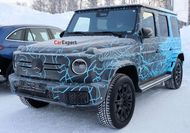 2024 Mercedes-Benz EQG EV spied inside and out