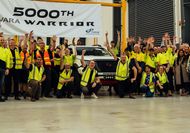 Australian-engineered Nissan Navara Warrior army hits 5000