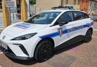 MG 4: Electric car reports for police duty in France