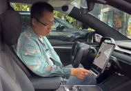 Teslas aren't supposed to have buttons? Tell this owner