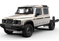 Ineos Grenadier Quartermaster cab-chassis ute breaks cover
