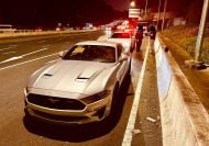 Ford Mustang driver almost $2700 poorer after 163km/h peak-hour blast