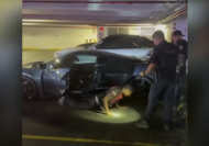 Would-be car thief gets stuck in Corvette, caught by owner