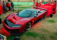 Ferrari's $5 million hybrid hypercar arrives in Australia for the Grand Prix