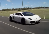 Lamborghini driver loses licence after open-road blast