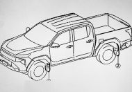 2026 Toyota HiLux: Redesigned interior revealed in leaked patent diagrams