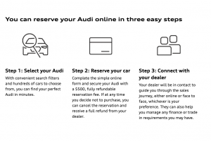 Audi Australia launches fully online sales portal