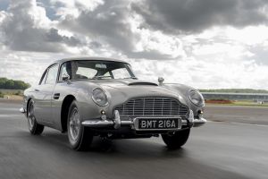 First Aston Martin DB5 Continuation rolls off the production line