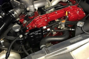 Just a casual 1,800hp R35 GTR Motor stuffed into a Mitsubishi Evolution VIII