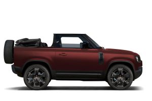 Europeans can go topless with custom Land Rover Defender 90
