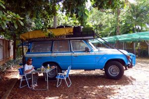 They've been driving since 1984 and traveled 778,922km in a 1982 LandCruiser