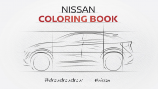 Pass the time during COVID-19 with a Nissan colouring book