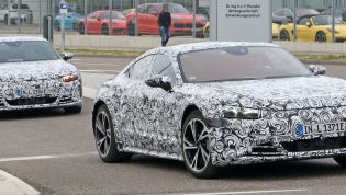 2021 Audi e-tron GT spied