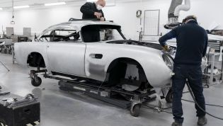 Aston Martin starts DB5 Goldfinger Continuation production