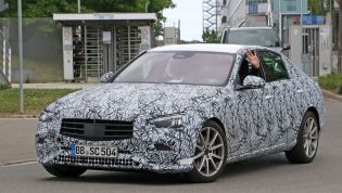 2021 Mercedes-Benz C-Class spied